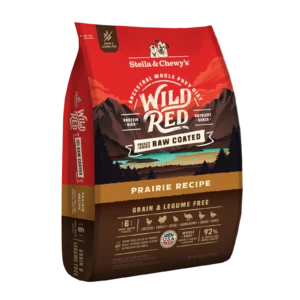 Wild Red Raw Coated Grain & Legume Free Prairie Recipe raw coated grain free adult dog kibble