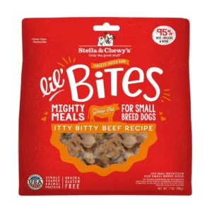 Stella & Chewy's Itty Bitty Beef Lil' Bites freeze dried small dog front