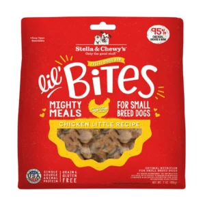 Stella & Chewy's Chicken Little Lil' Bites freeze dried small dog food front