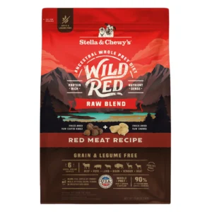 Wild Red Raw Blend Grain & Legume Free Red Meat Recipe grain free dog food front